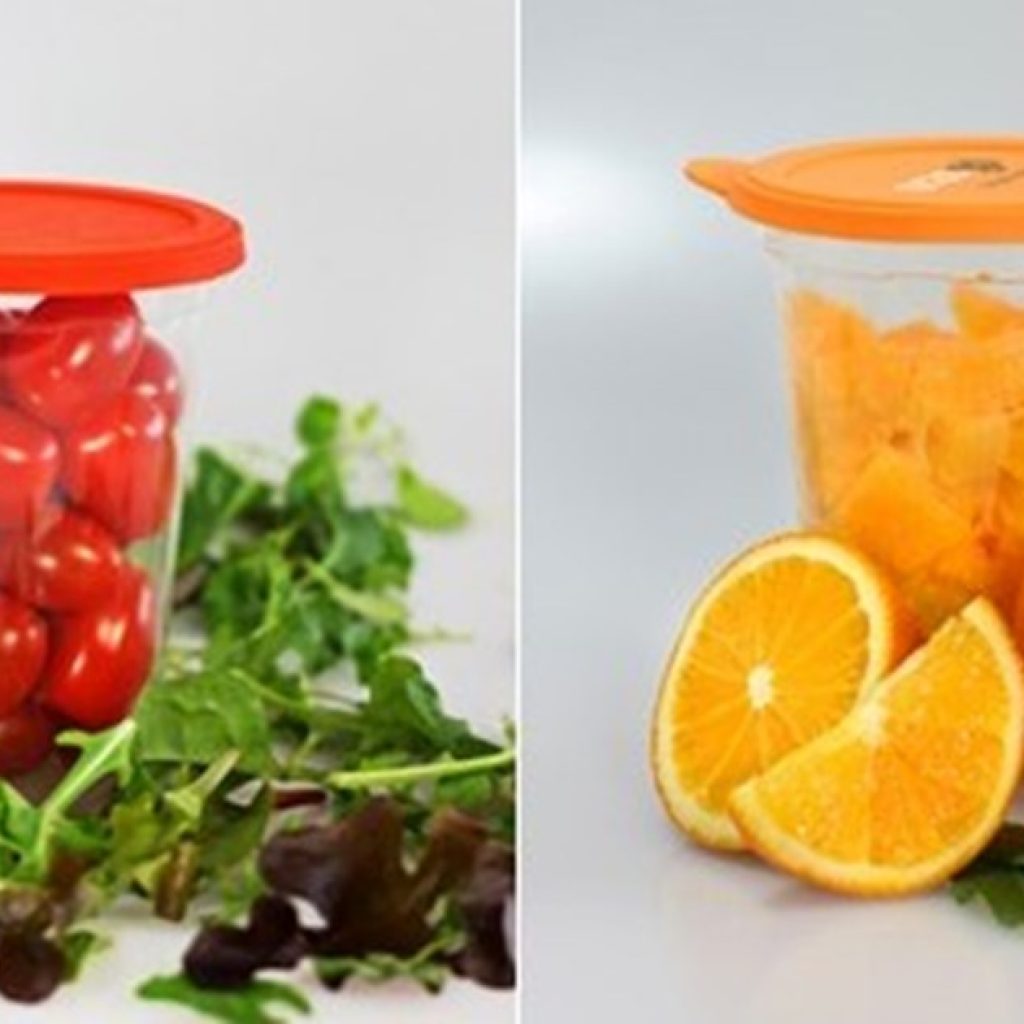 "We see opportunities for reusable lids in the convenience fruit segment"
