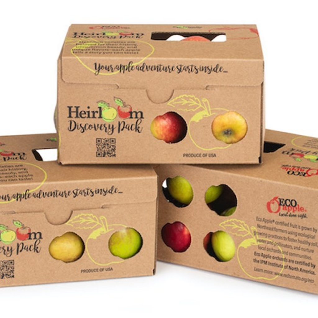 New Heirloom Apple Discovery pack showcases eco-friendly packaging