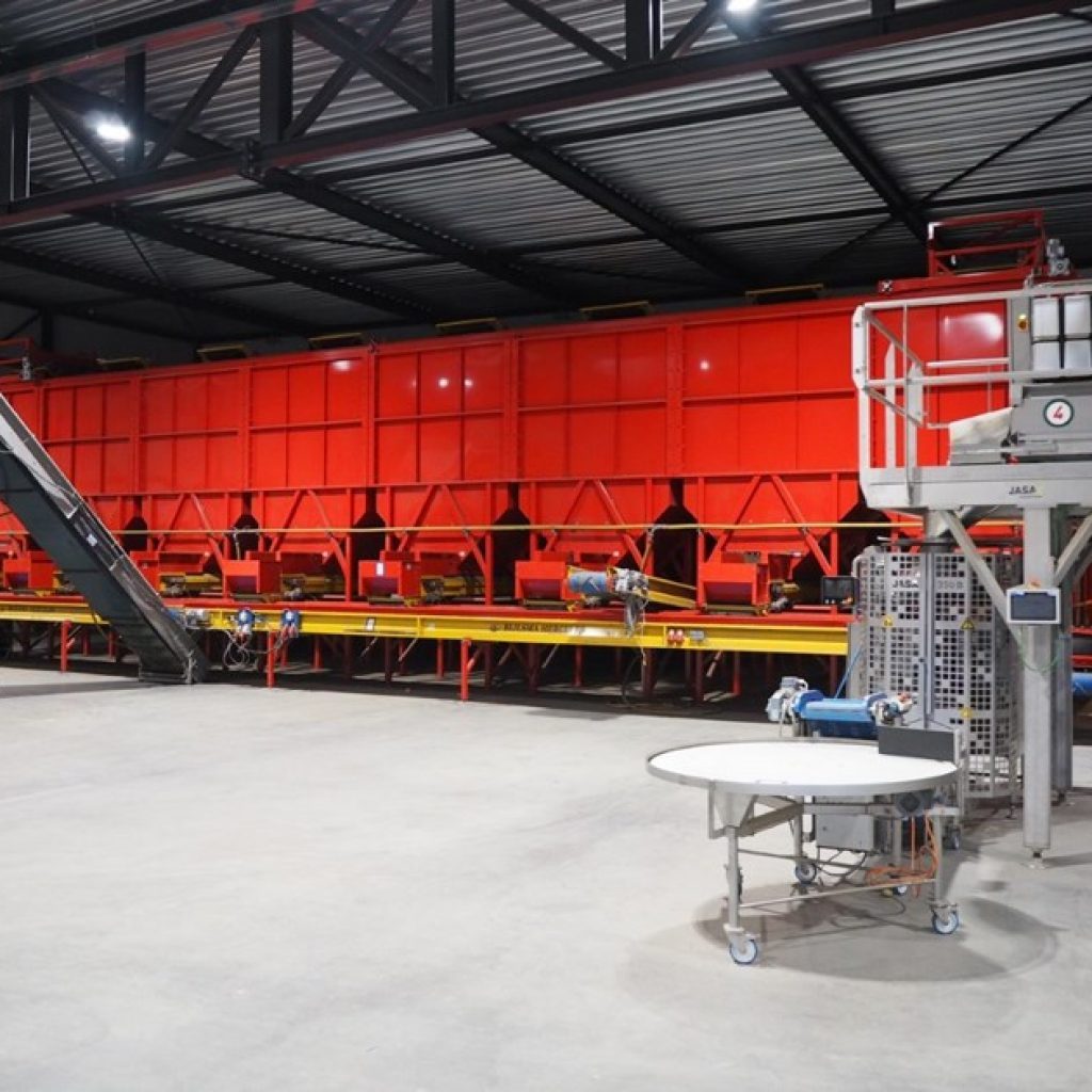 Bid online for potato processing and packaging machinery