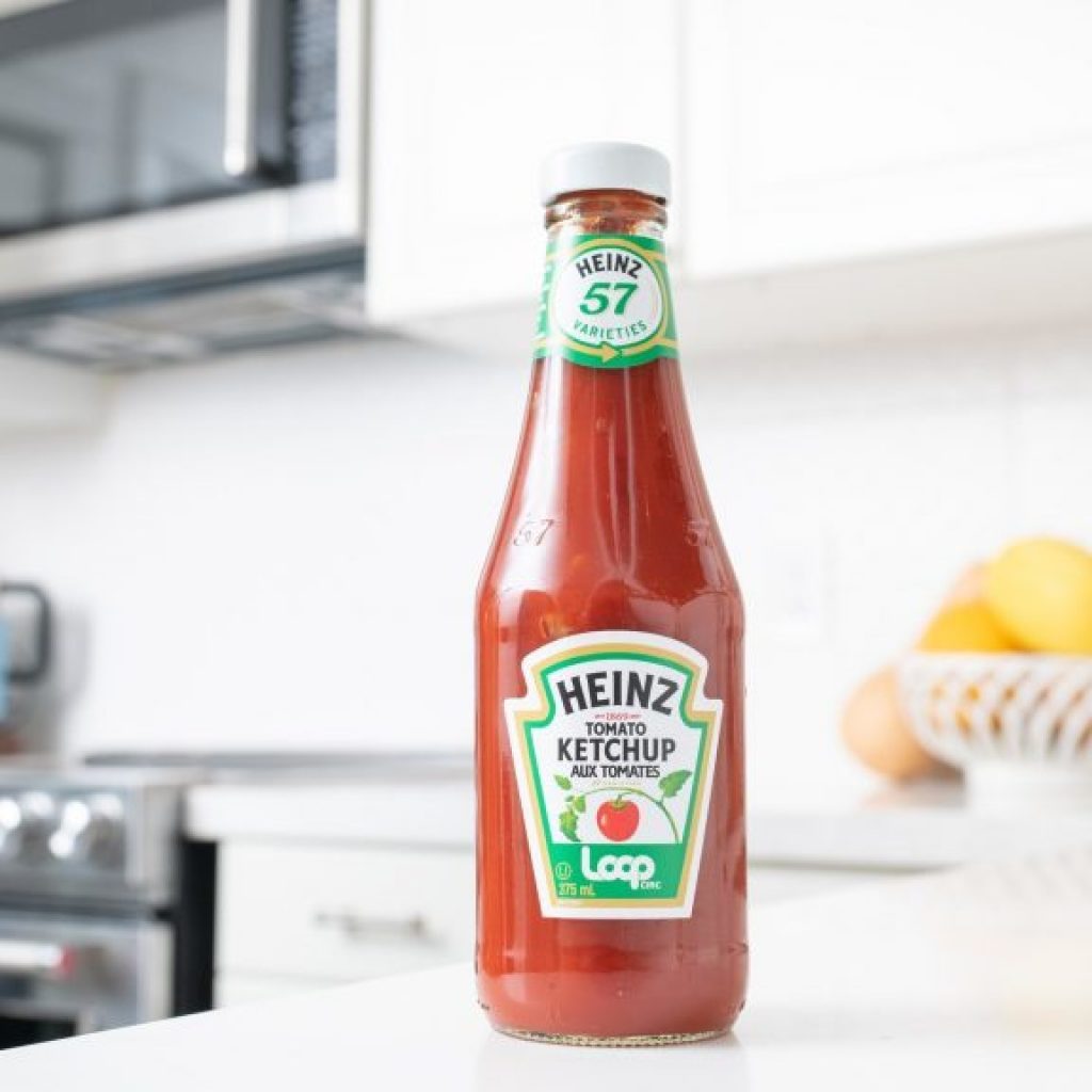 Heinz Ketchup bottle launches on Loop to bring reusable solutions to Canada