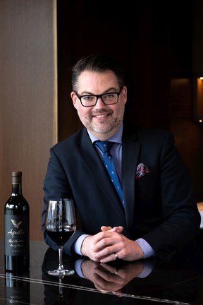 UNDATED: Shane Taylor, wine director of Toptable Group Restaurants. CREDIT: Photo by Leila Kwok (single use)
