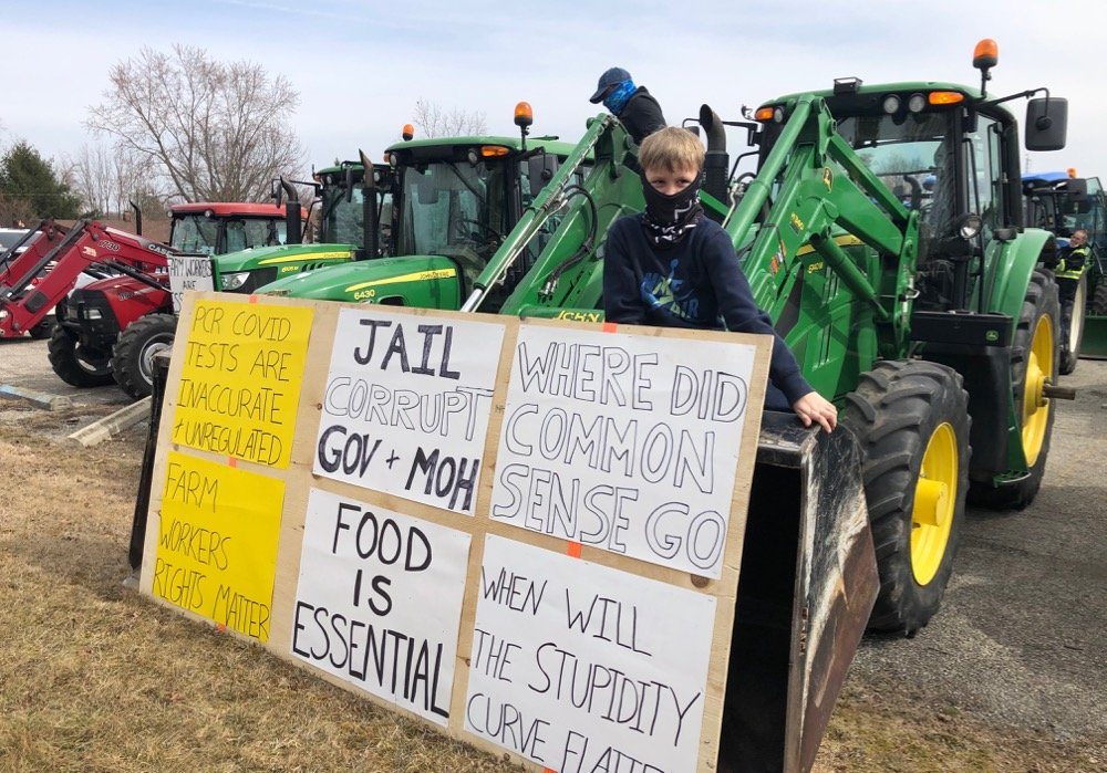 Ever-changing worker protocols bring farmers out to protest