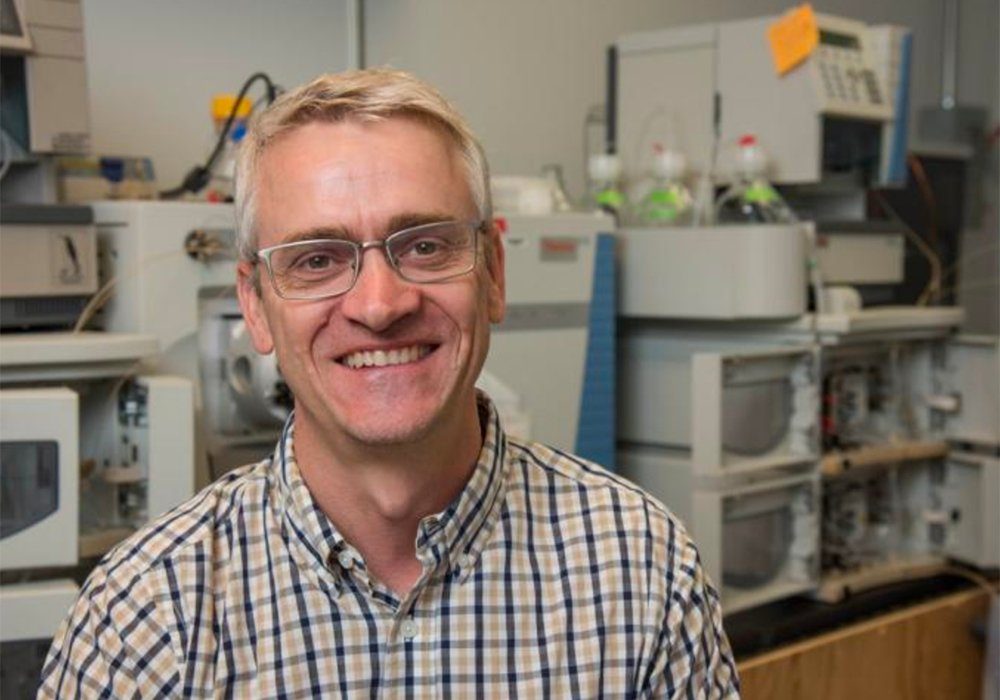 Jay Thelen, professor of biochemistry in the University of Missouri’s College of Agriculture, Food and Natural Resources, says researchers have found a way to extract oil from leaves. 