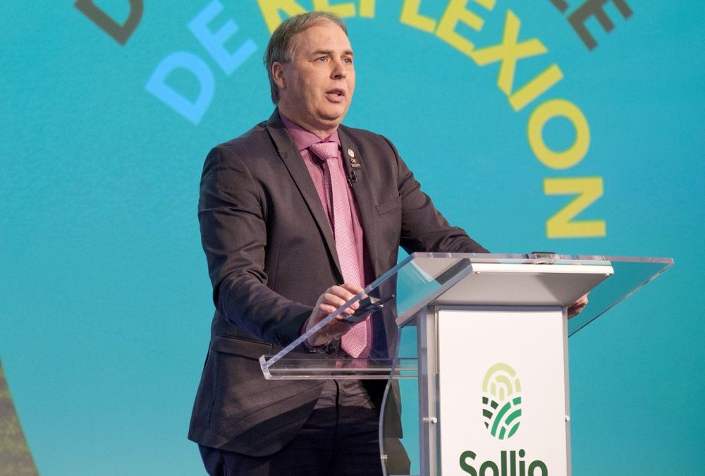 Ghislain Gervais, president of Sollio Cooperative Group.
