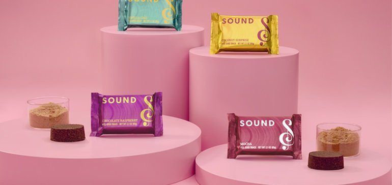 Sound Nutrition debuts snacks shaped by sound waves