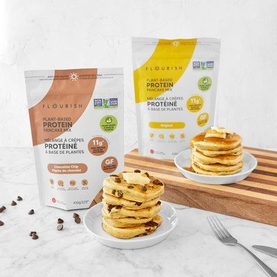 Flourish Pancakes launches plant-based mixes