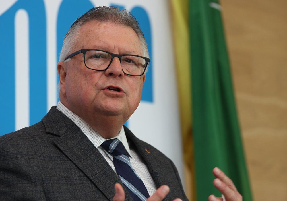 Goodale left last weekend for his new position, which is equivalent to an ambassador in countries outside the British Commonwealth. 