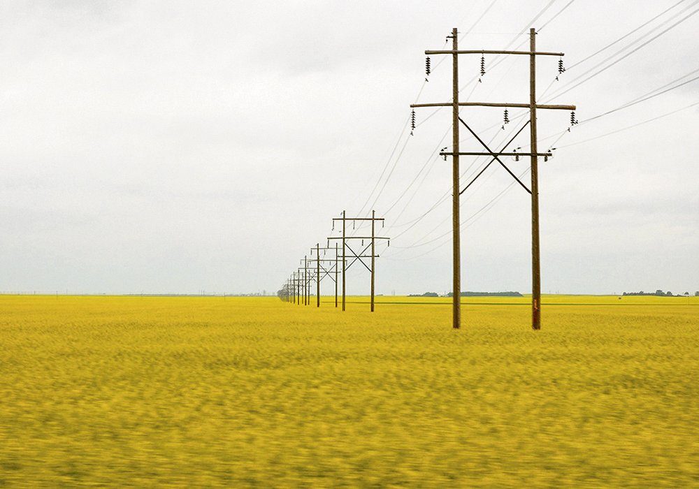 SaskPower announced its annual “Look up and Live” campaign, reminding farmers to take an extra minute or two when operating machinery around power lines. 