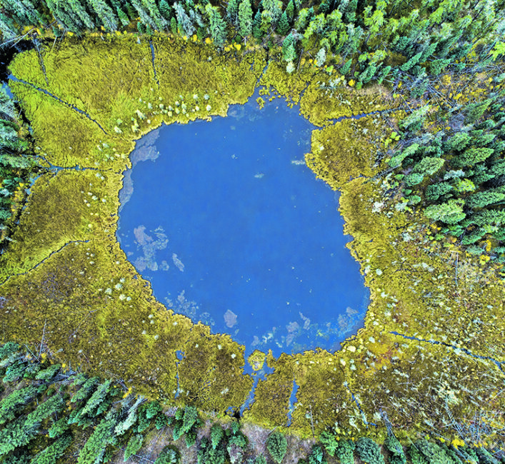 Cameras in drones allow us to take art of photography to new heights