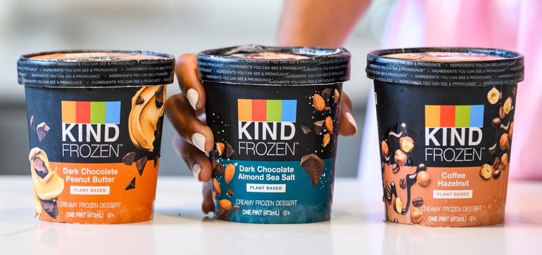 Bar giant Kind moves into fast-growing plant-based ice cream