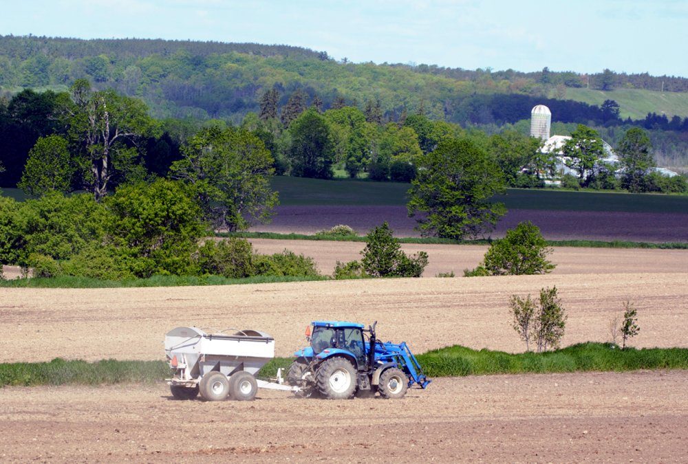 Tractors and other large machinery can be written off early with a new budget measure, but only for corporations.