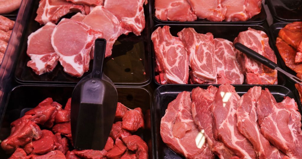 Grocers' Meat Sales, Volumes Off in April, But Not By as Much as March