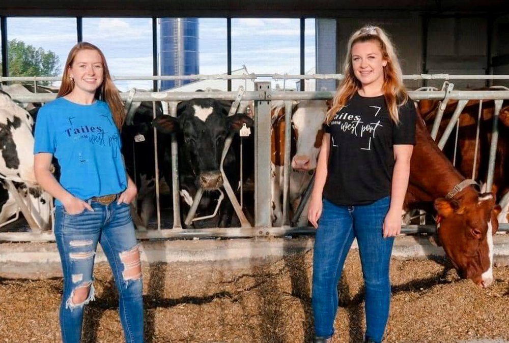 Jaime and Ericka Wilson hosted an online tour of their family’s dairy farm as part of Durham Farm Connections’ virtual farm tours.