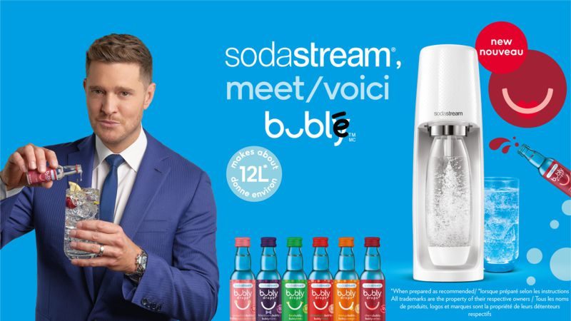 SodaStream Launches bubly drops™ in Canada