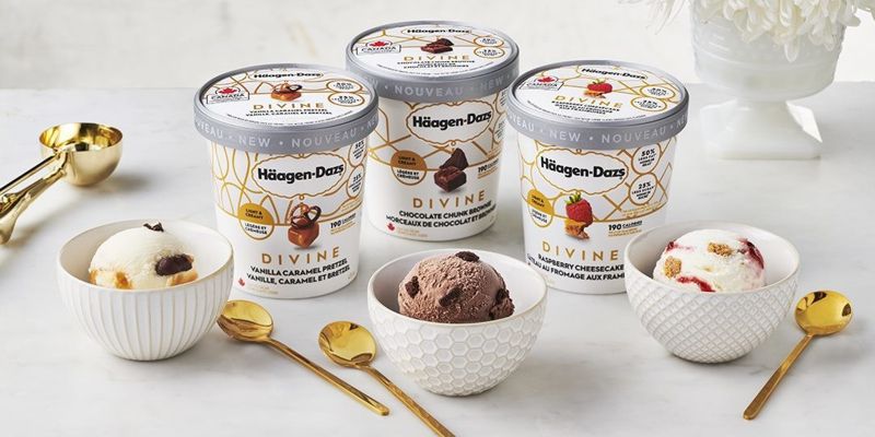 Announcing the Launch of the Häagen-Dazs® DIVINE Collection, a New Lightened Indulgence With Less Fat, Less Sugar and All the Same Creaminess