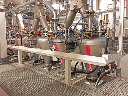 Food manufacturer eliminates contamination with pneumatic conveying system