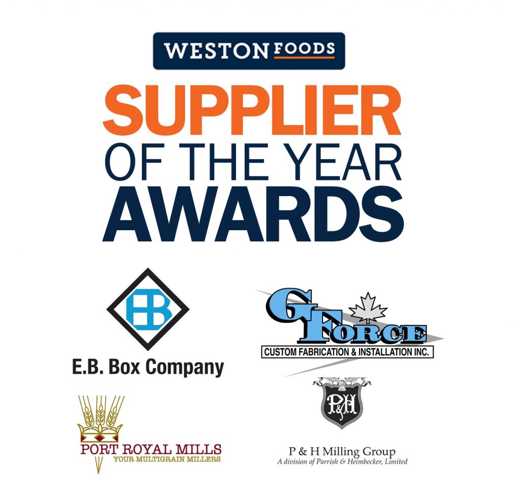 Weston Foods names Suppliers of the Year