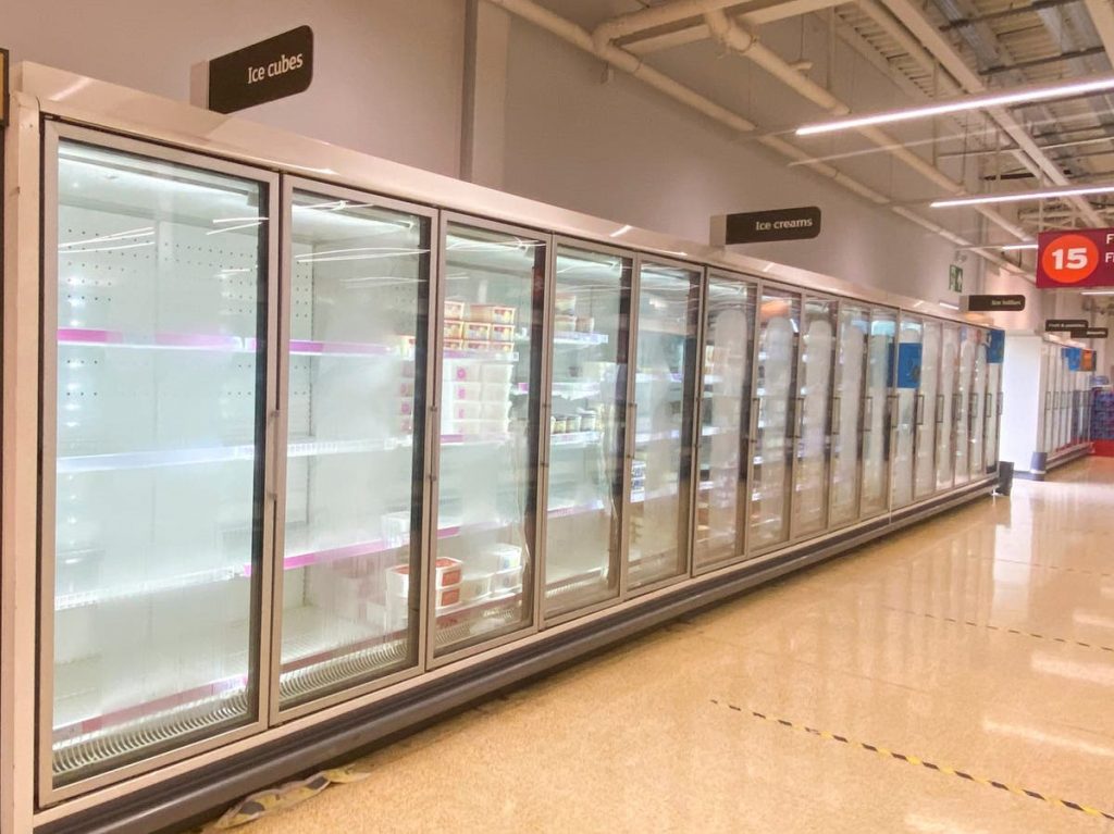 Covid app ‘pingdemic’ blamed for empty supermarket shelves