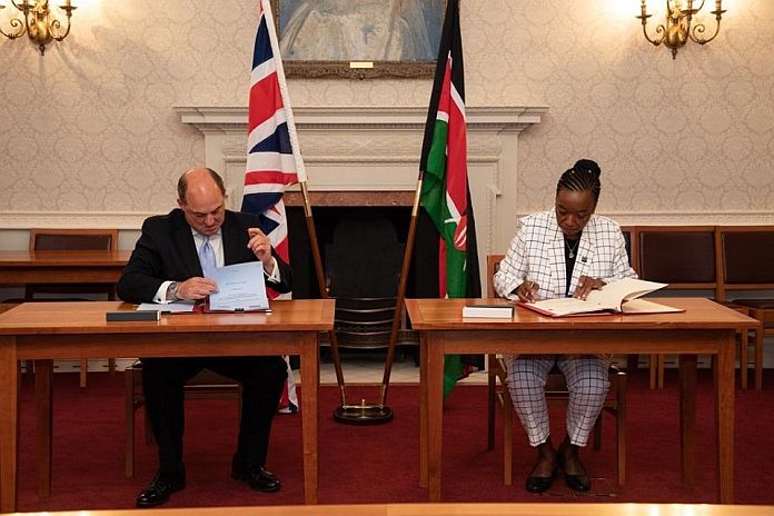 Kenya - UK signs defence cooperation agreement to tackle shared threats across East Africa