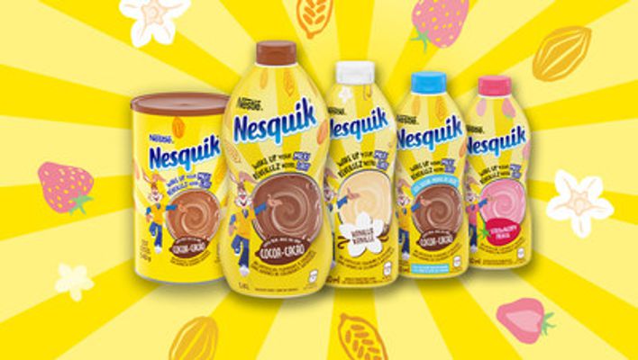 Wake up Your Milk, Canada! NESQUIK Proves 'It's All in The Making' With New Look, Recipe and Sustainably Sourced Ingredients