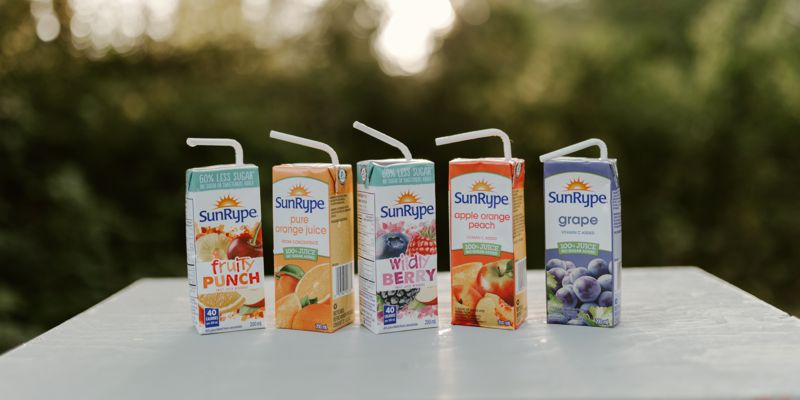 SunRype announces launch of recyclable paper straws