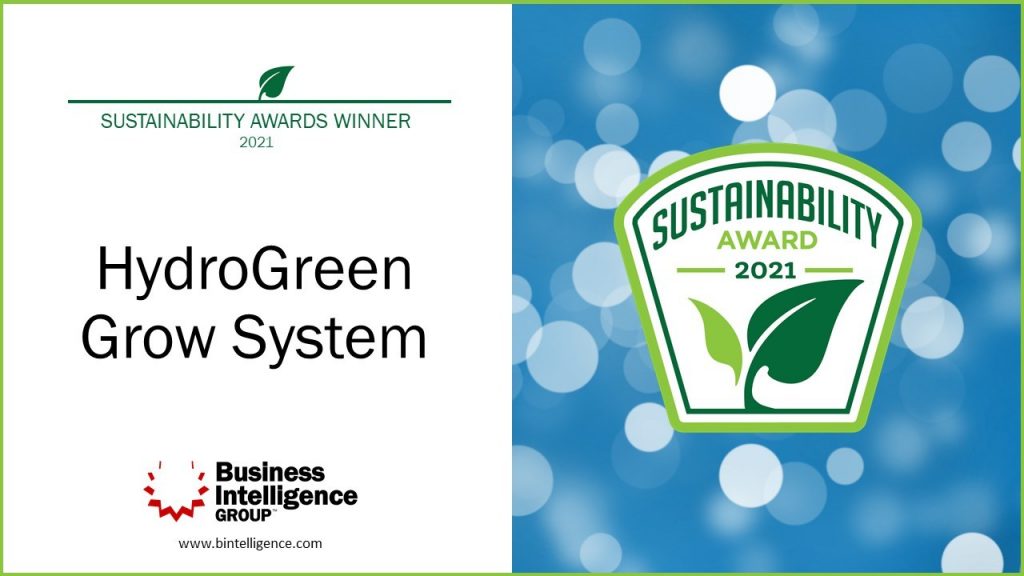 HydroGreen wins a Global Sustainability Award