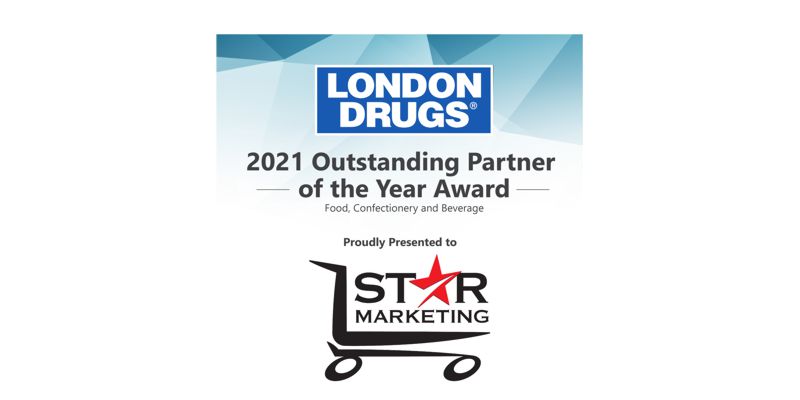 London Drugs names "Star Marketing" as 2021 Outstanding Partner of the Year