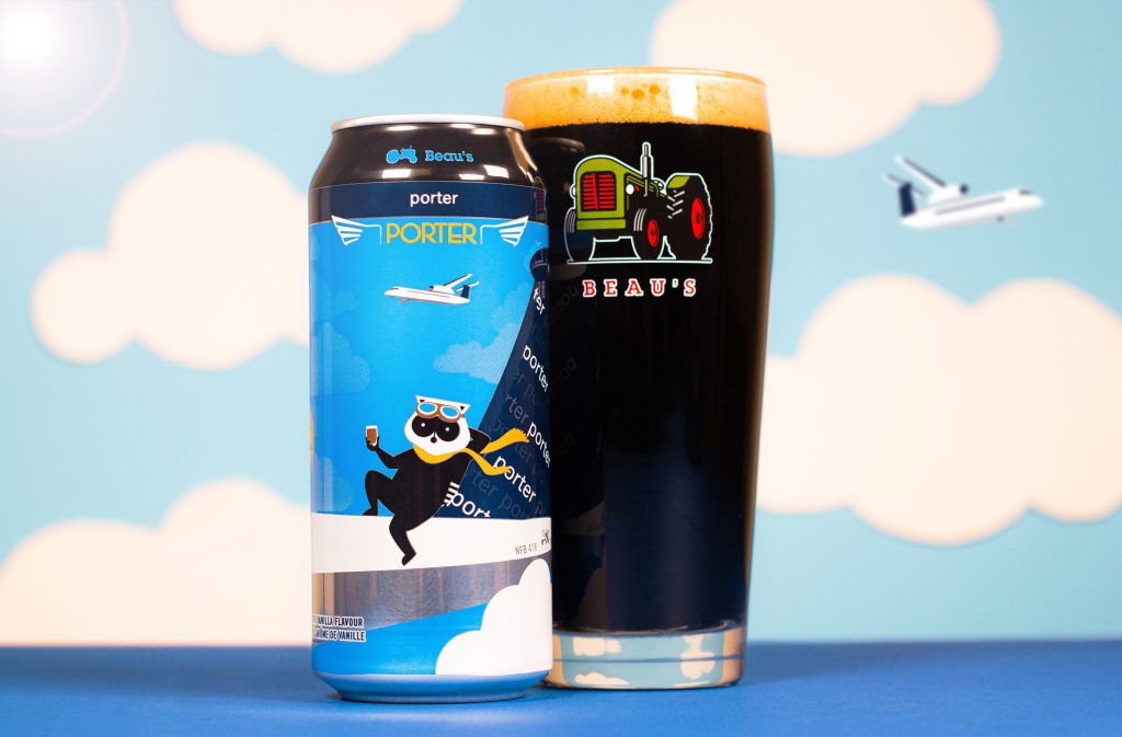 Porter Airlines and Beau's Brewing launch co-branded beer