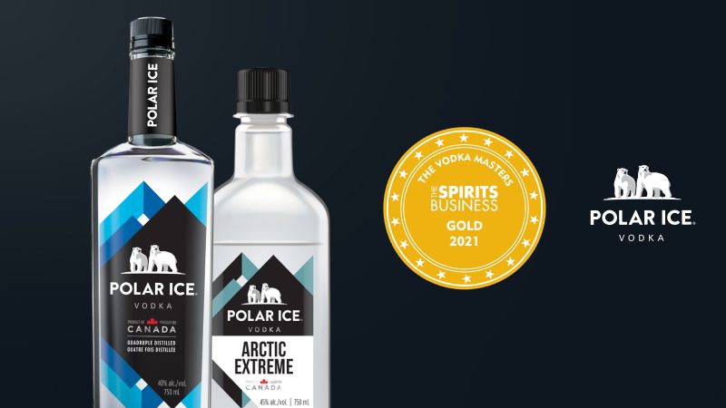 Polar Ice wins two gold medals at Spirits Business Vodka Masters 2021