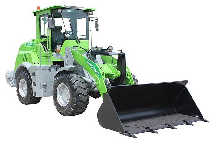 Greenland launches 2nd electric industrial vehicle: GEL-1800 Electric Wheeled Front Loader