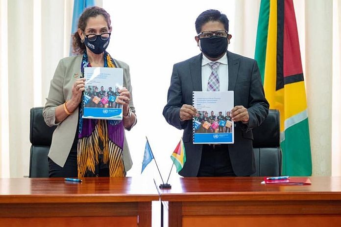 Guyana - United Nations sign 2022-2026 Co-operation framework agreement