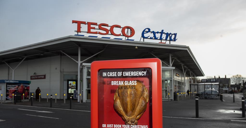 Iceland puts ‘emergency turkeys’ outside Tesco, Asda and Morrisons stores in cheeky stunt