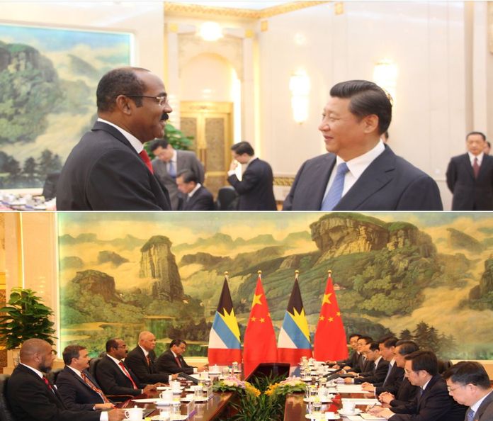 Antigua - Barbuda delegation visits China