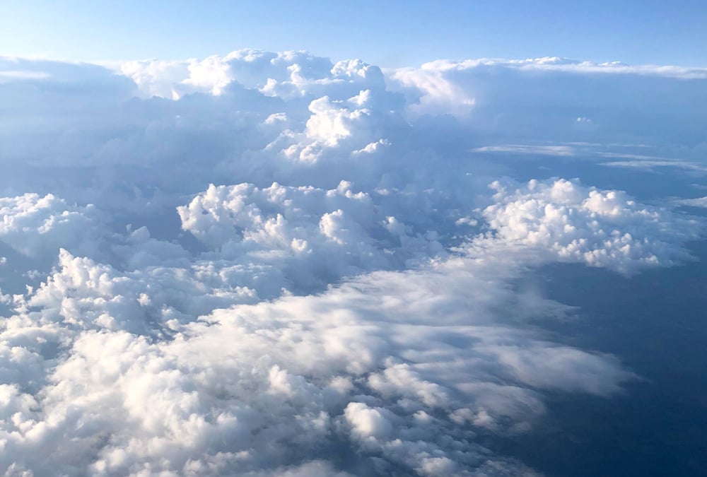 There are two types of clouds: cold and warm. A warm cloud is any cloud that forms and exists in temperatures above freezing. A cold cloud is any cloud that has at least some part below the freezing point.