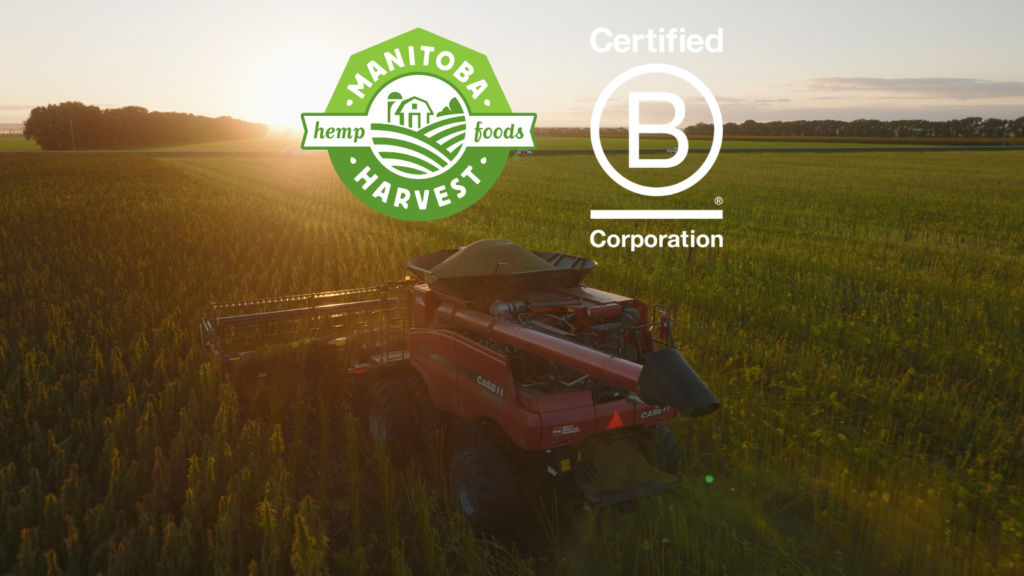 Manitoba Harvest sets new standard with 100 B Corp recertification score