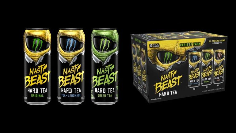 Monster Energy furthers alcohol push with hard tea