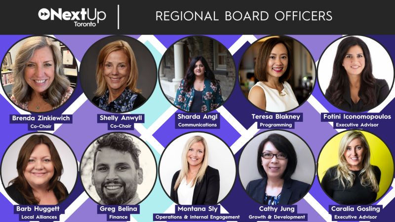 NextUp Toronto board members announced