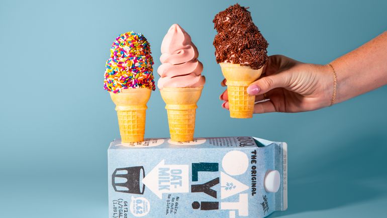 Oatly and Carvel partner to bring dairy-free flavors to stores nationwide