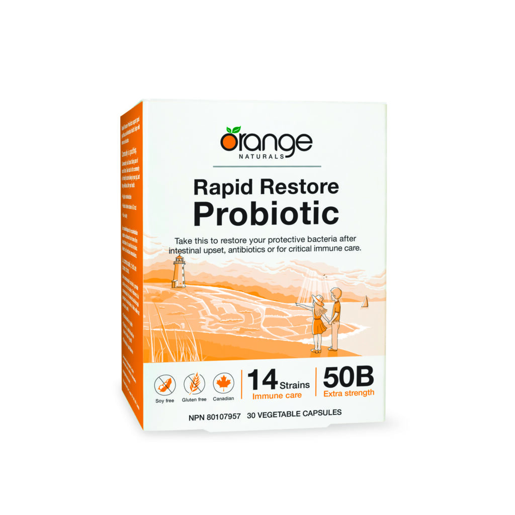 Orange Naturals Rapid Restore Probiotic: Good for gut health