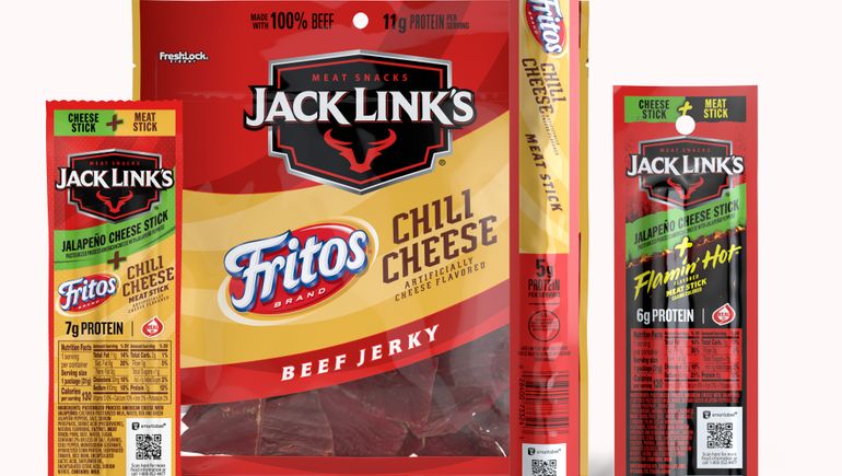 PepsiCo brings Fritos into jerky with Jack Link’s offerings