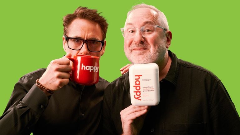 Robert Downey Jr and CPG exec enter $28B coffee category with Happy