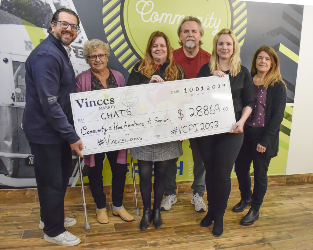 Vince's Grocery launches a charitable mission in collaboration with CHATS, revealing its 2024 initiative supporting Toonies for Tummies