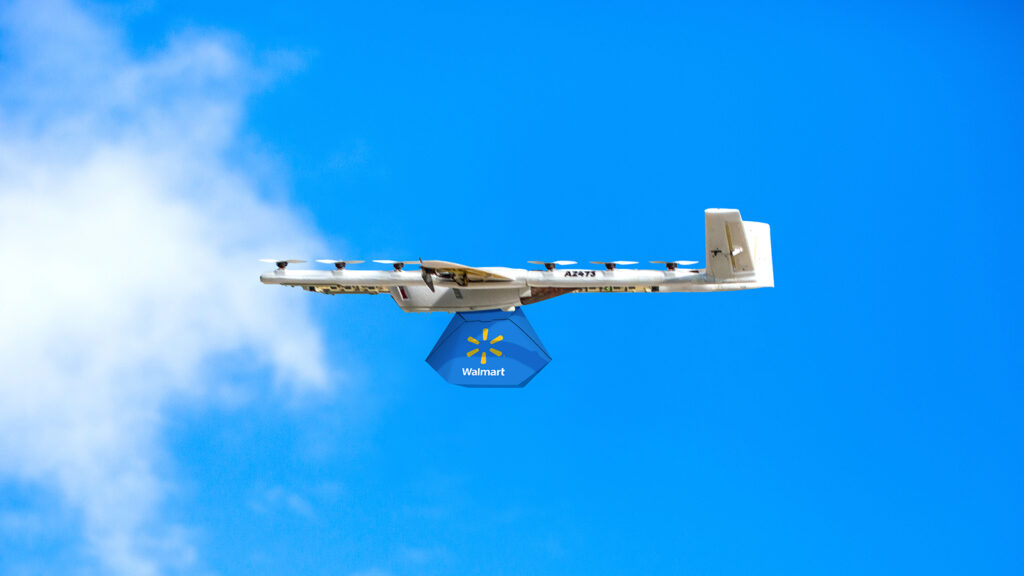 Wing Drone carrying Walmart delivery.jpg