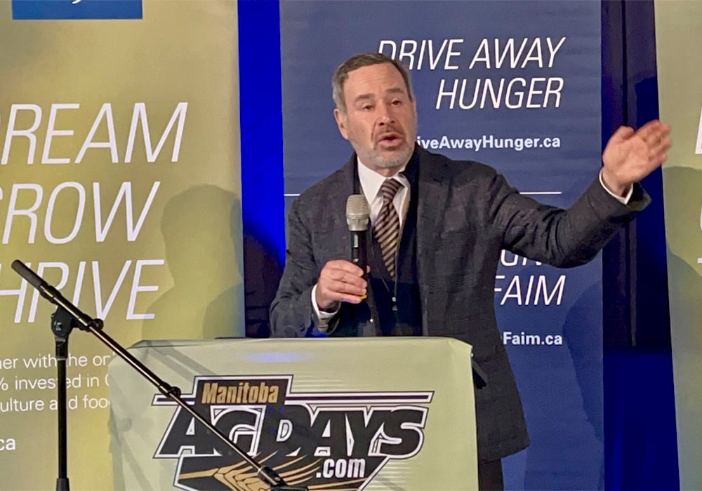 “I think the thing that worries me the most is the threat that lies within the United States,” Frum, a journalist, former White House speechwriter and conservative intellectual, told farmers at Manitoba Ag Days.