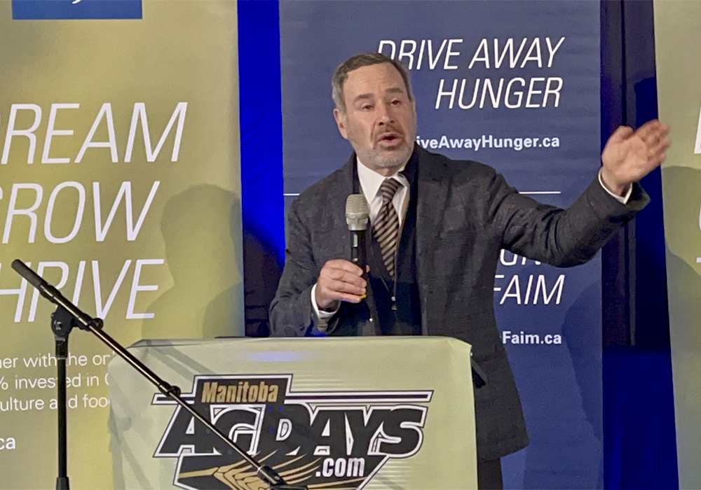 “I think the thing that worries me the most is the threat that lies within the United States,” Frum, a journalist, former White House speechwriter and conservative intellectual, told farmers at Manitoba Ag Days.