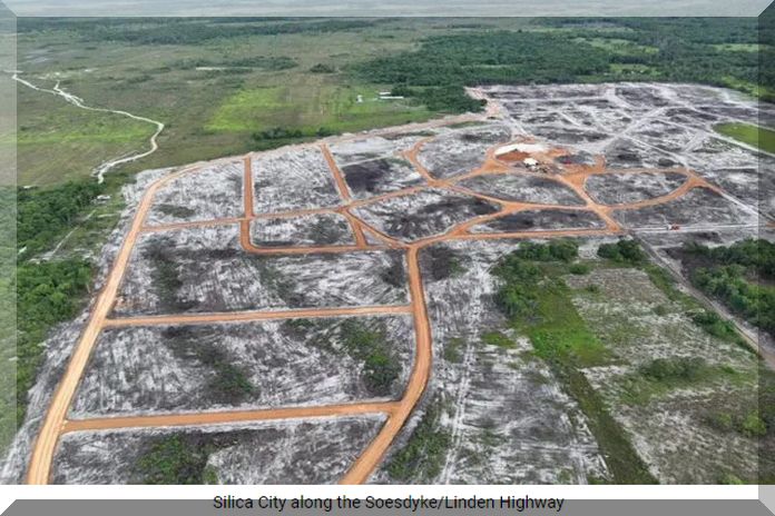 Guyana’s Silica City draft master plan expected mid-2024