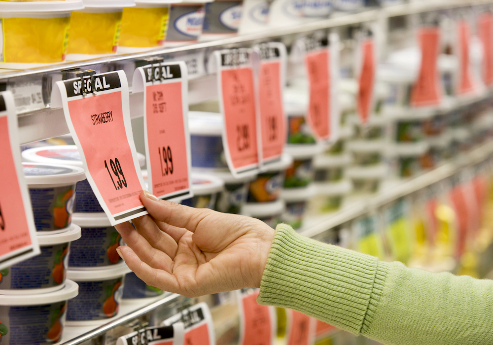 Canadians have become addicted to specials at grocery stores to the point that half of all grocery sales are specials.