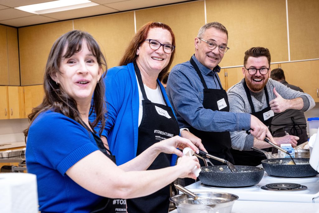 Toonies for Tummies Breakfast Events in Calgary and Pictou Landing