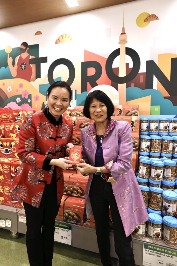 Toronto Mayor Olivia Chow celebrates Lunar New Year at T&T Fairview Mall