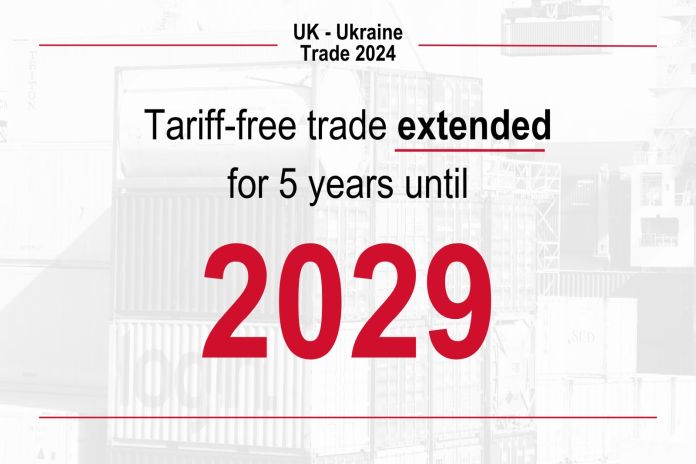 UK extends tariff-free trade with Ukraine until 2029